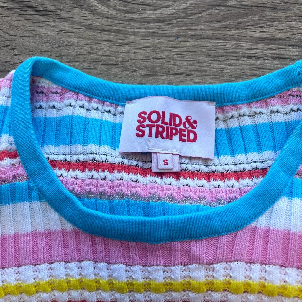 Solid & Striped‎ The June Mini Dress sz small - Image 5