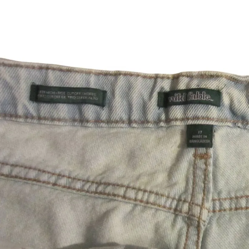 Wild Fable High-Rise Distressed Denim Cutoff Shorts 17 - Image 8