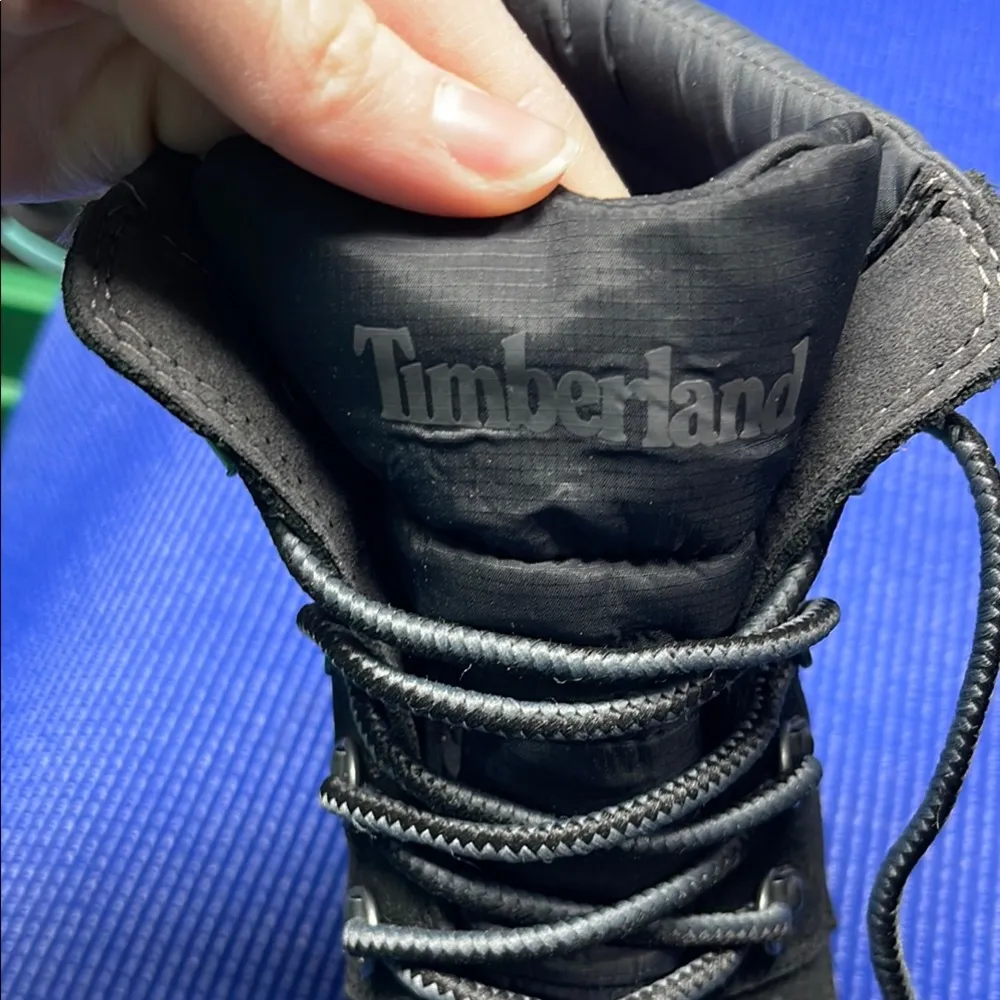 Timberland Black Combat Boots - Image 6