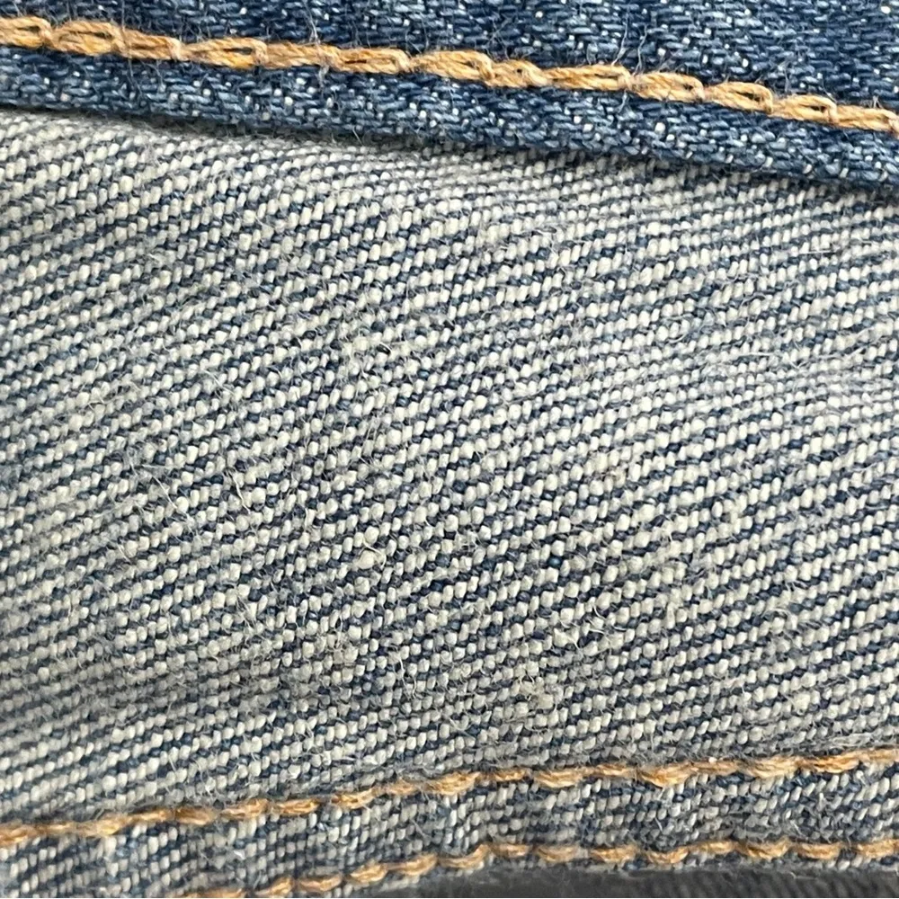 Moussy Vintage Lenwood Skinny Selvedge Ankle Jeans Size 26 | 2 Japanese Drnim Blue - Image 12