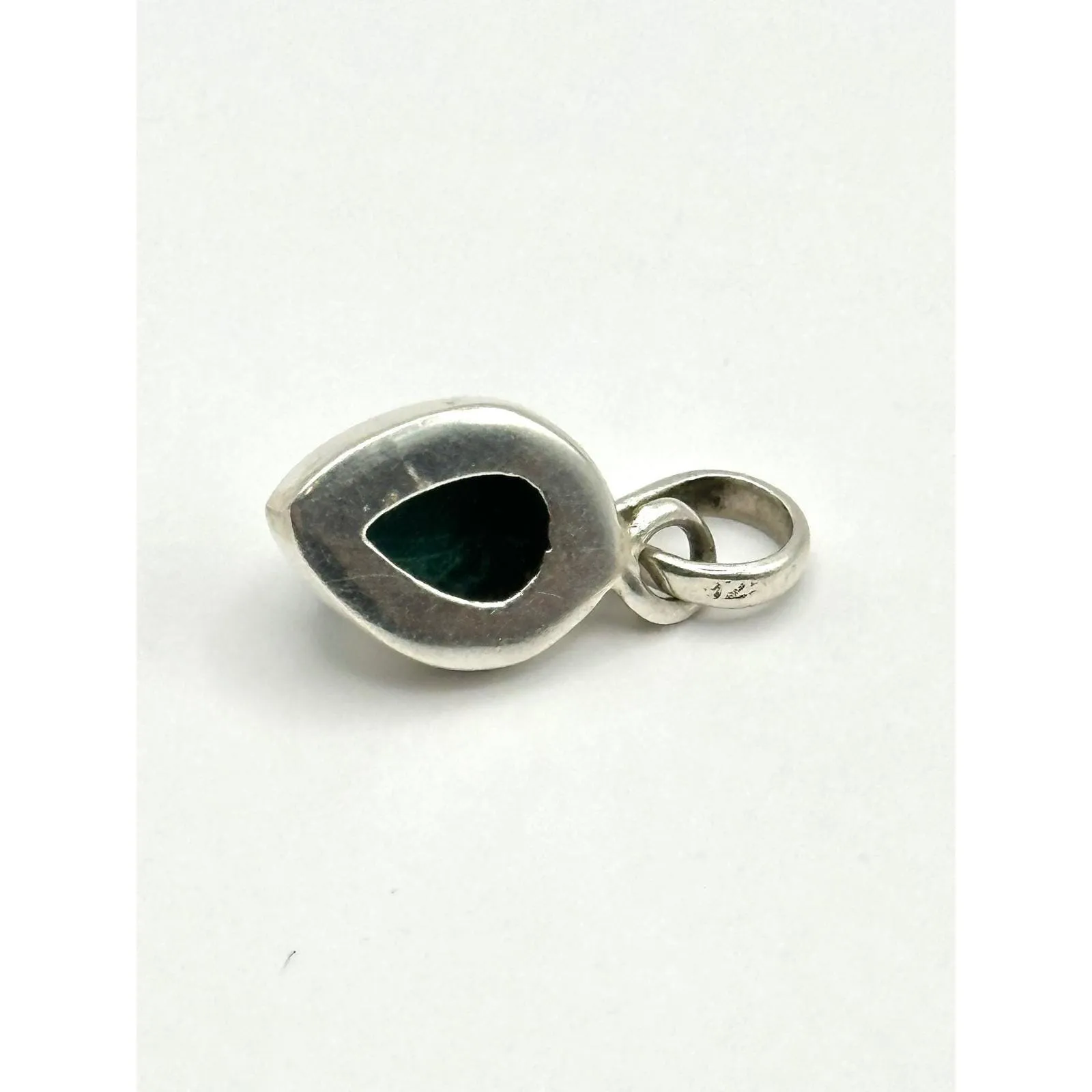 Dainty‎ Malachite Sterling Silver Pendant - Image 3