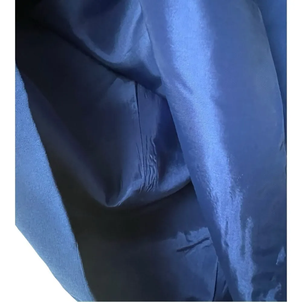 Women’s royal blue blouse crop top sleeveless classic tank Top plus size 20 - Image 5