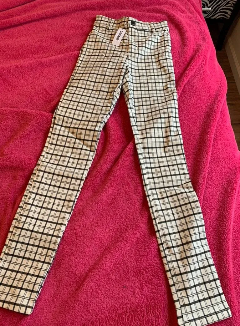 Garage Plaid ‘As If’ Pants - Image 6