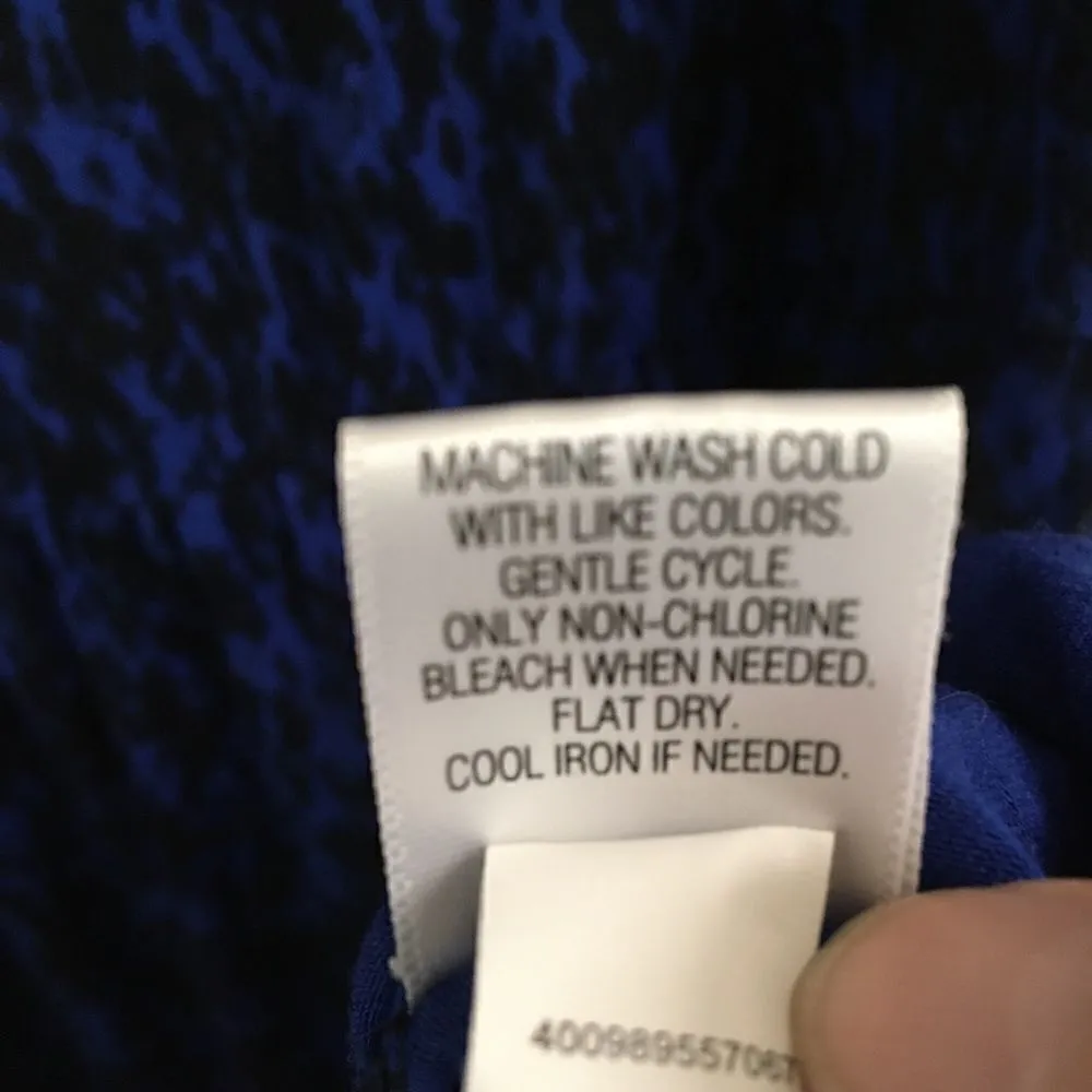 Apt. 9 royal floral sundress M - Image 5