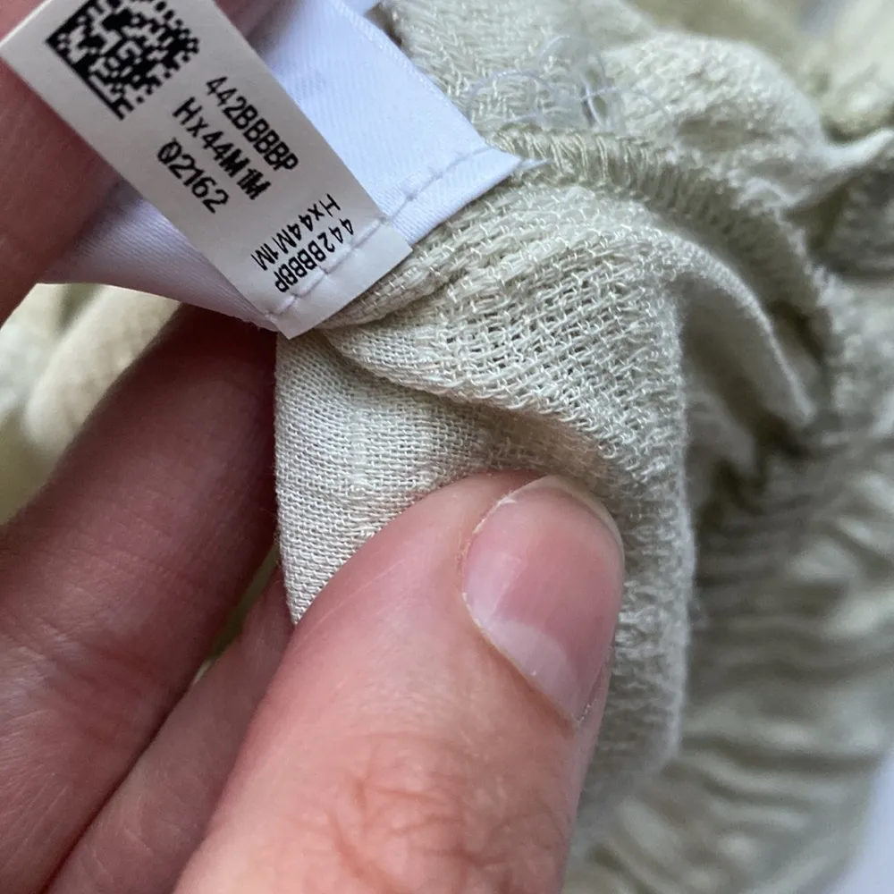 American Eagle one shoulder ruffle crop blouse, size small - Image 6