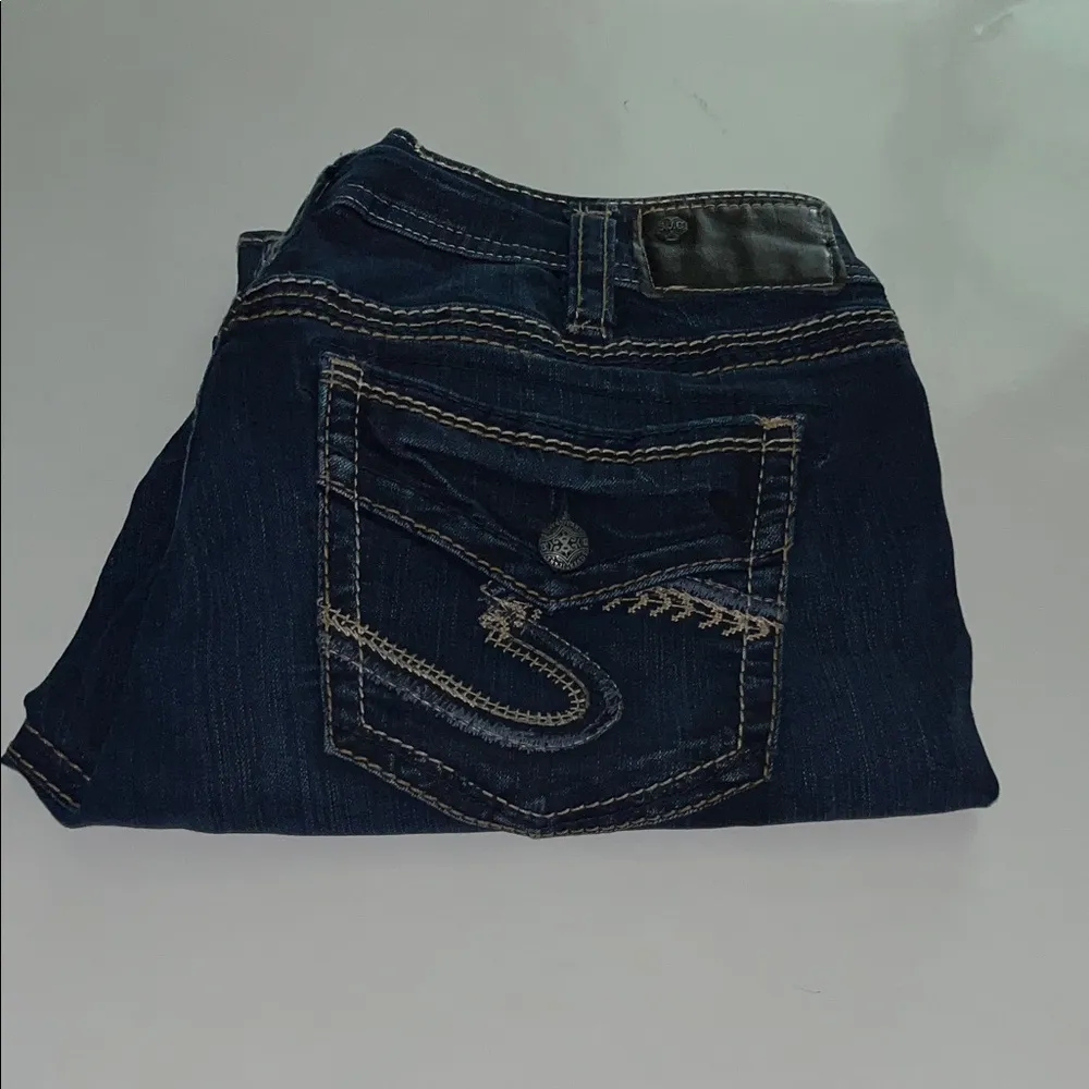 Silver Jeans Suki Mid Capri Size 34 - Image 3