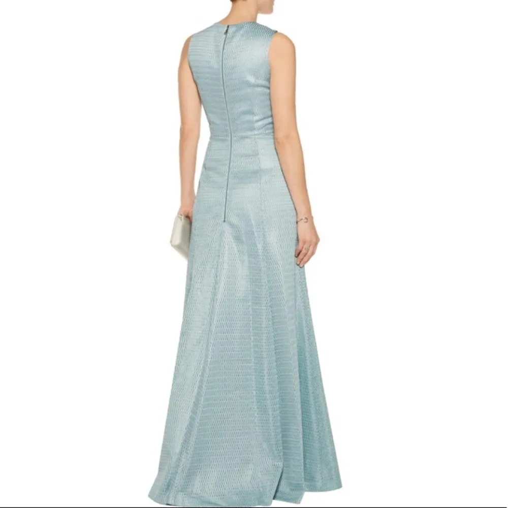 Alexis Vita cut out maxi dress gown teal - Image 3