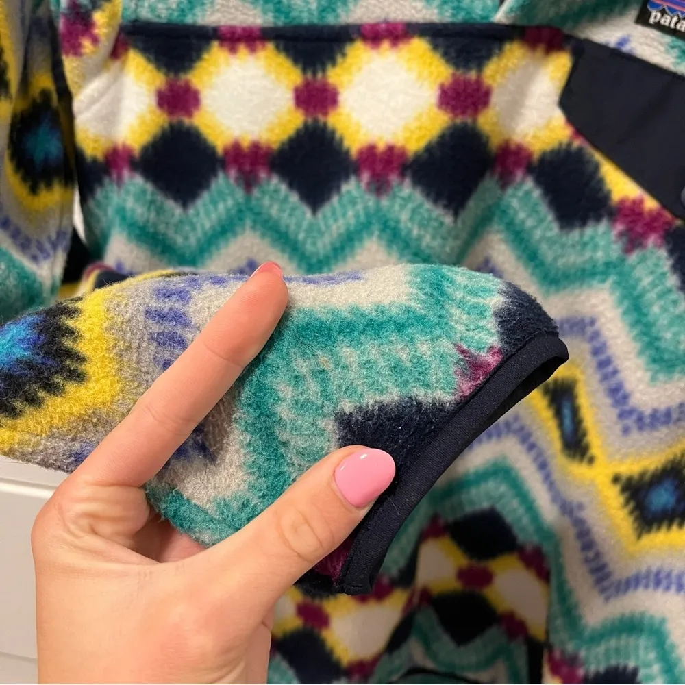 Patagonia Snap T Synchilla Timber Twist Chevron Multi - Image 6