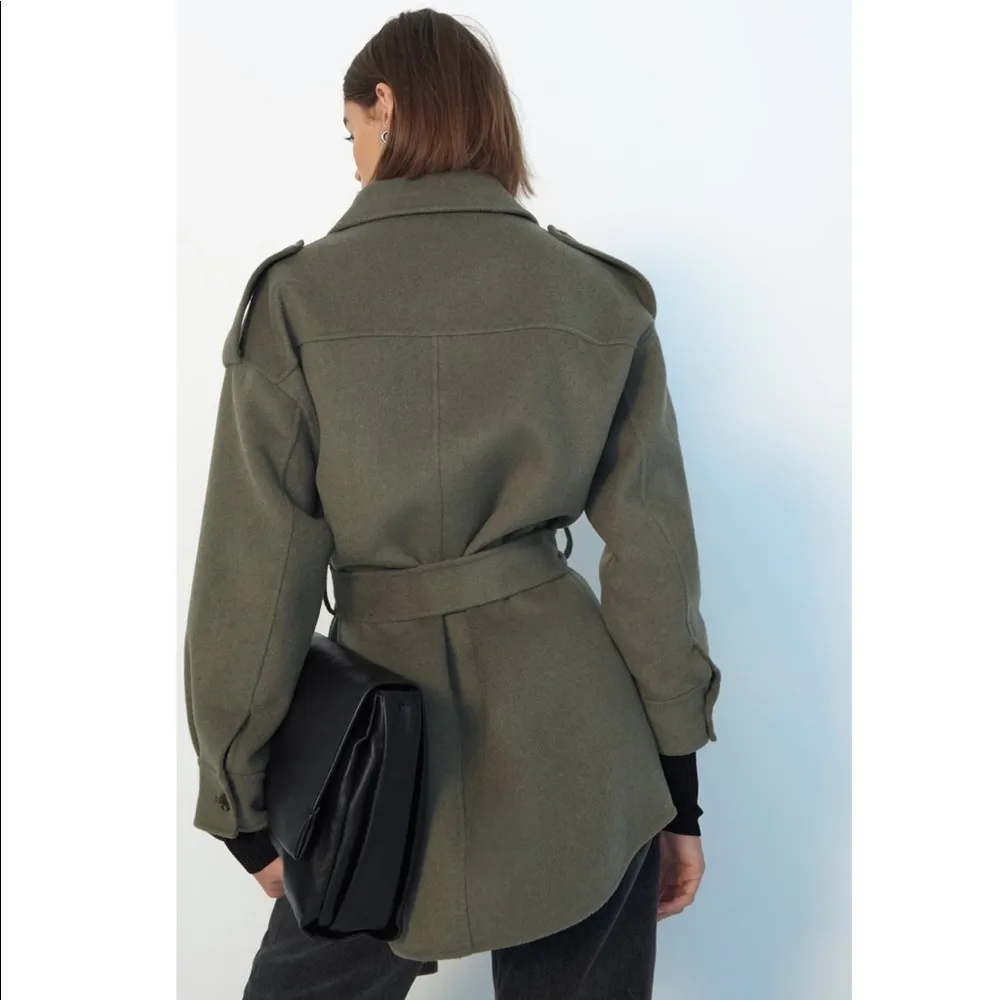 Zara wool blend overshirt - Image 12