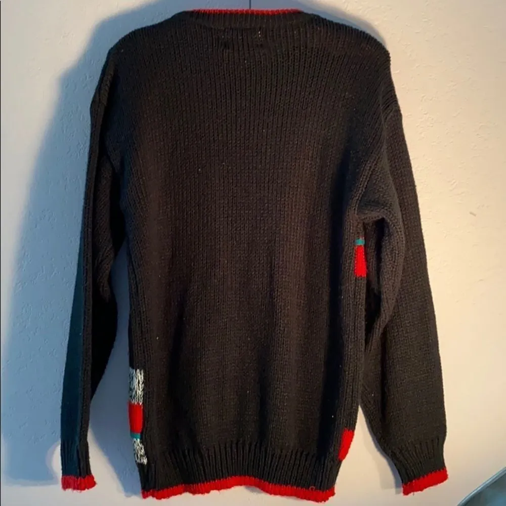 Vintage Right Fashion Acrylic Sweater Size M - Image 6