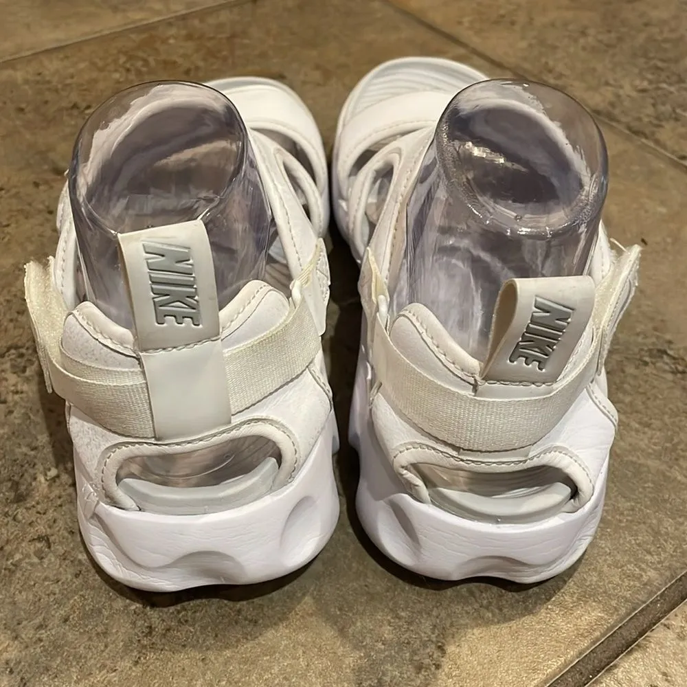 Nike Owaysis White Sandal Shoes Womens Size 9 CK9283-100 Lightweight Comfort - Image 5