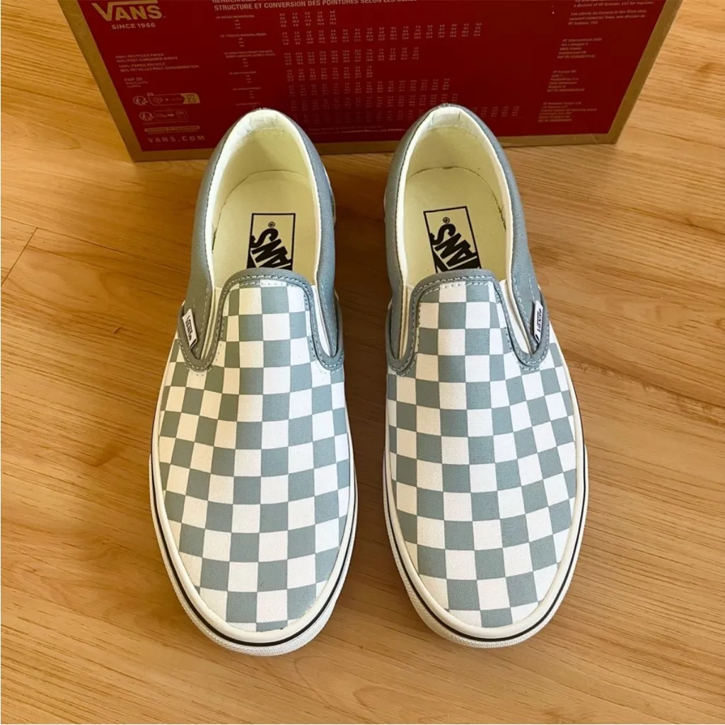 Van Classic Slip-On Checkerboard Shoe Mens 6.5 US Women 8.0 US - Image 3