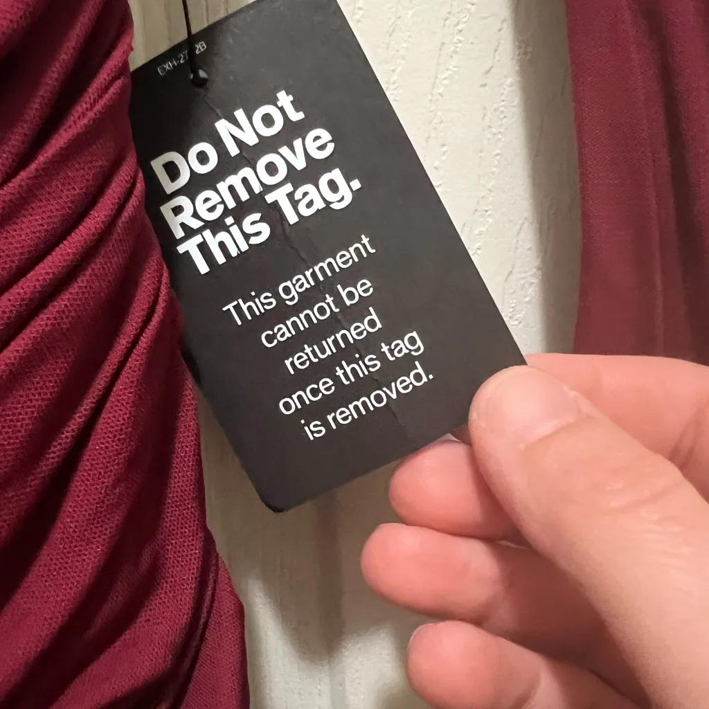 Limited edition Express One letter trim low back cocktail dress. NEW with tags! - Image 5