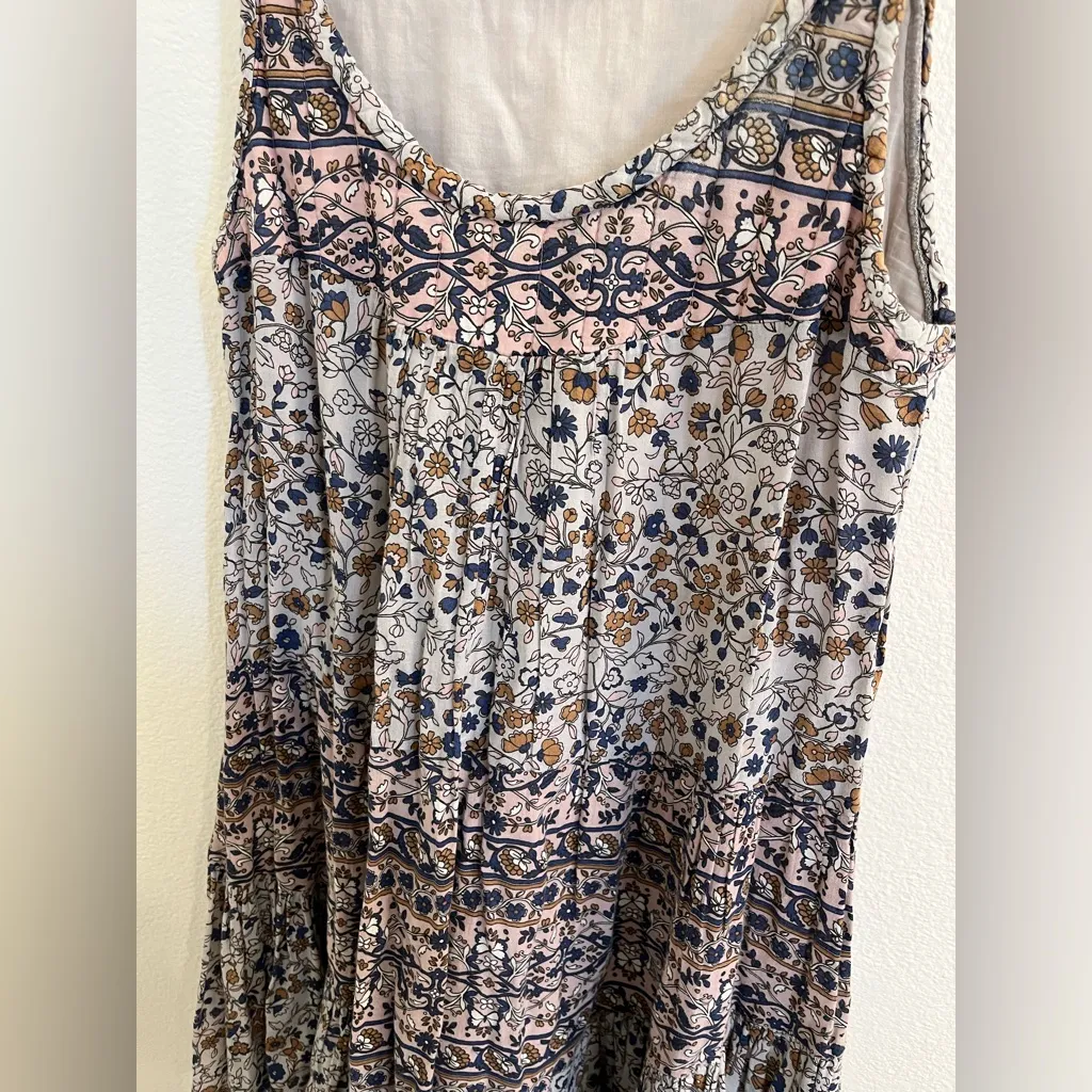 See By Chloe Floral Swing Dress 38 (4) Bohemian Cotton - Image 5