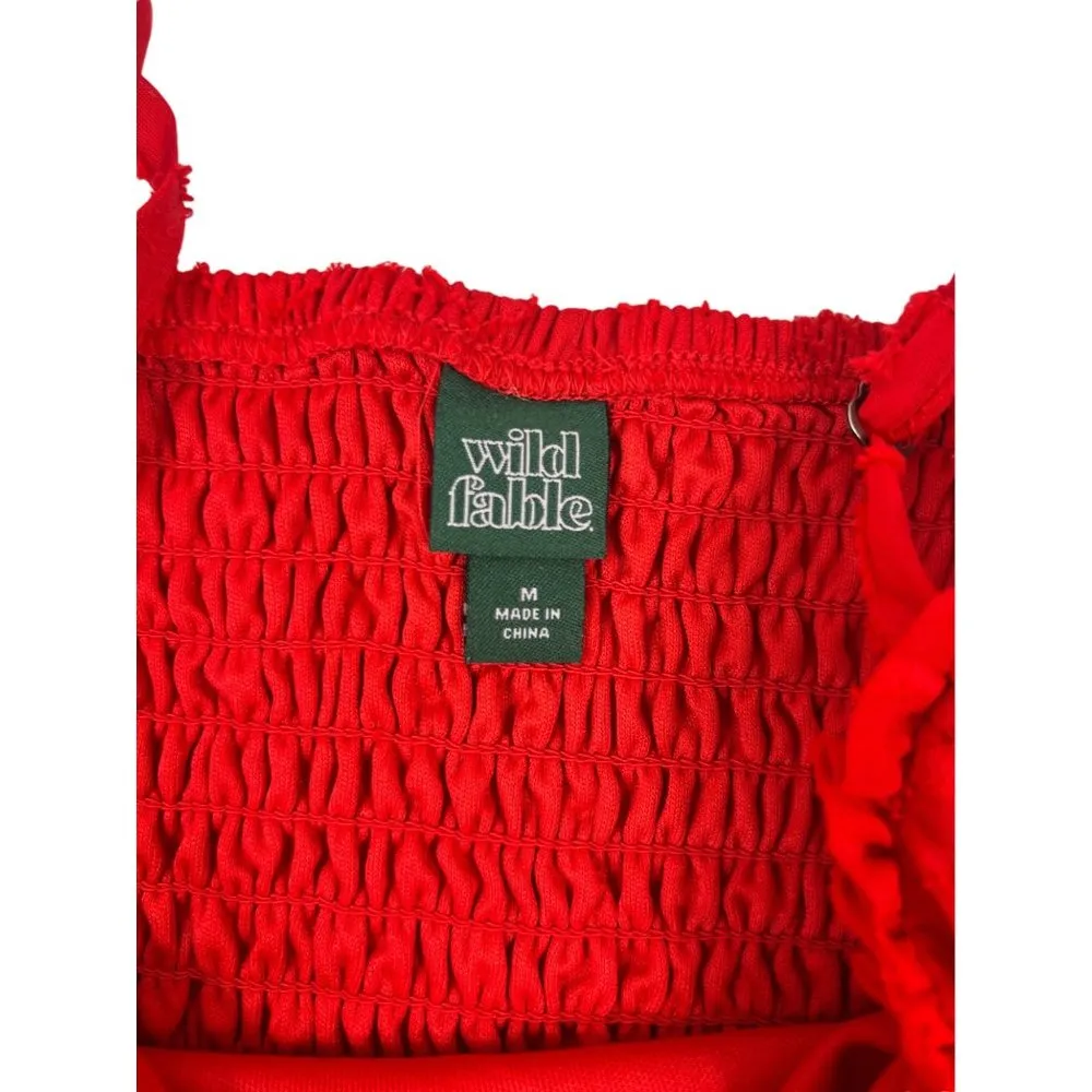 Wild Fable Women's Cherry Red Dress - Image 3