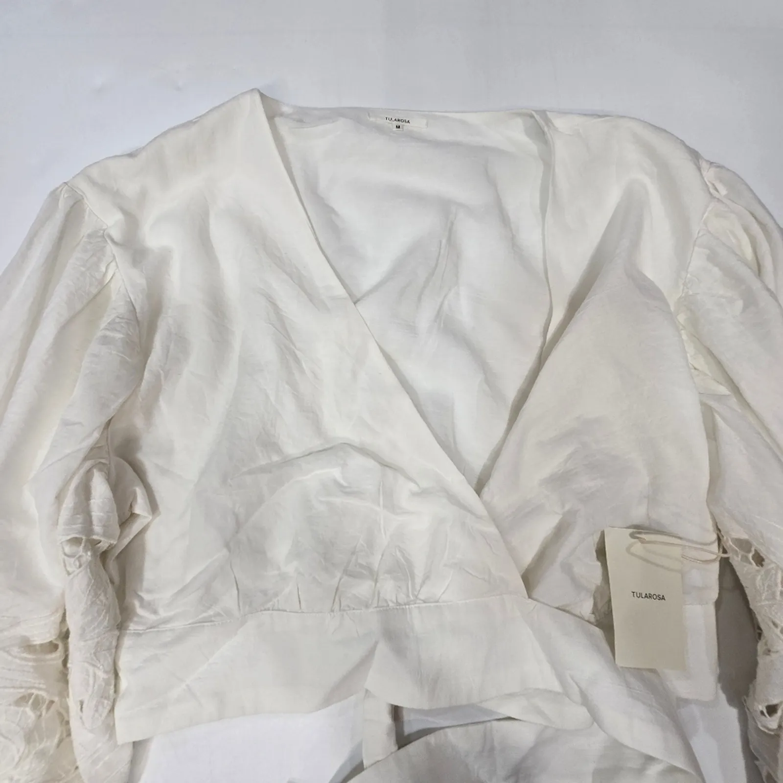 Tularosa Kian Top in White Medium - Image 4