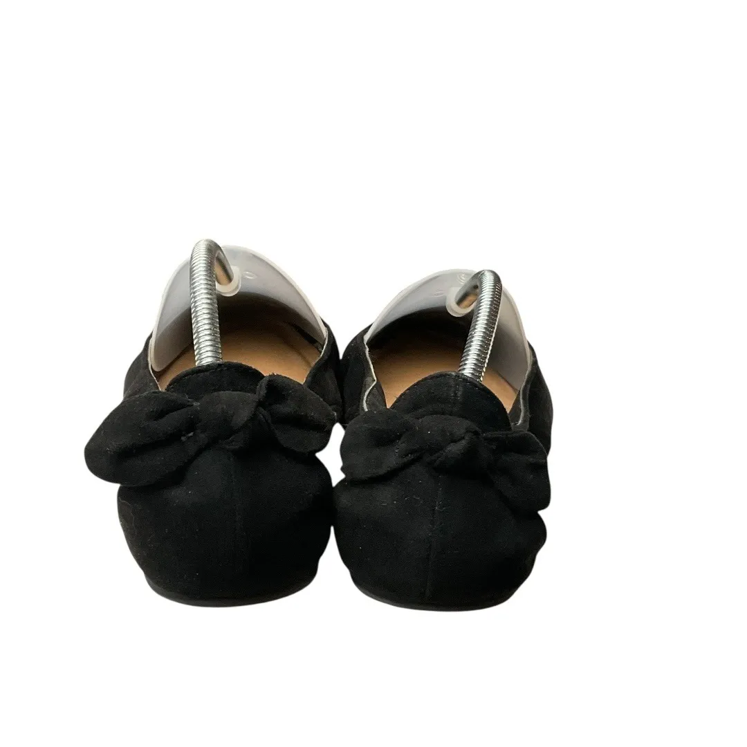 Torrid Womens Black Faux Suede Pointed Toe Slingback Ballet Flats Shoes Size 12W - Image 10