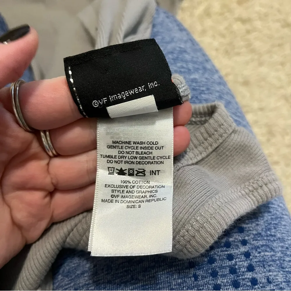 Vintage Harley Davidson Rhinestone Tank size Small - Image 4