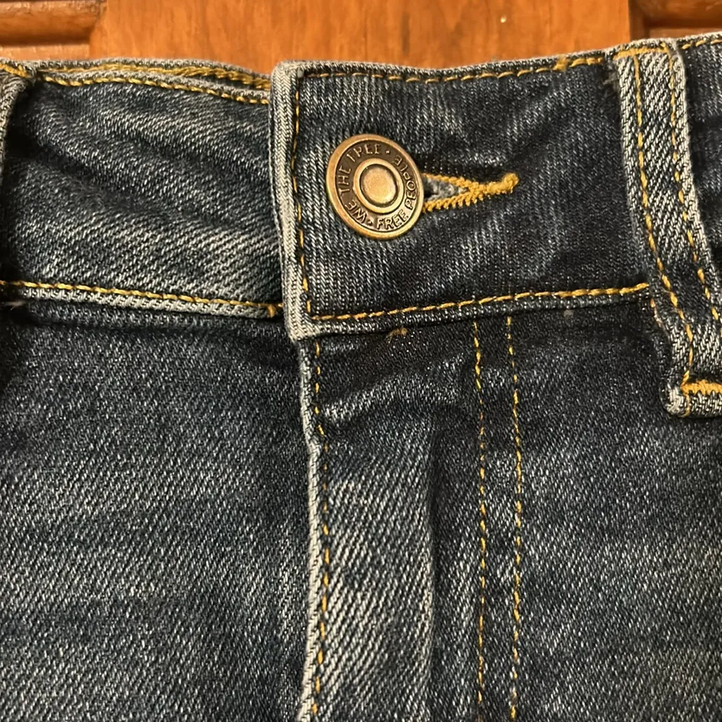 Free People High Waisted Skinny Jeans, 28 - Image 3