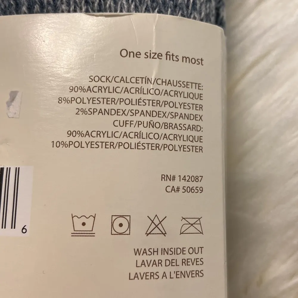 Simple Noelle boot socks tall length see pictures - Image 7