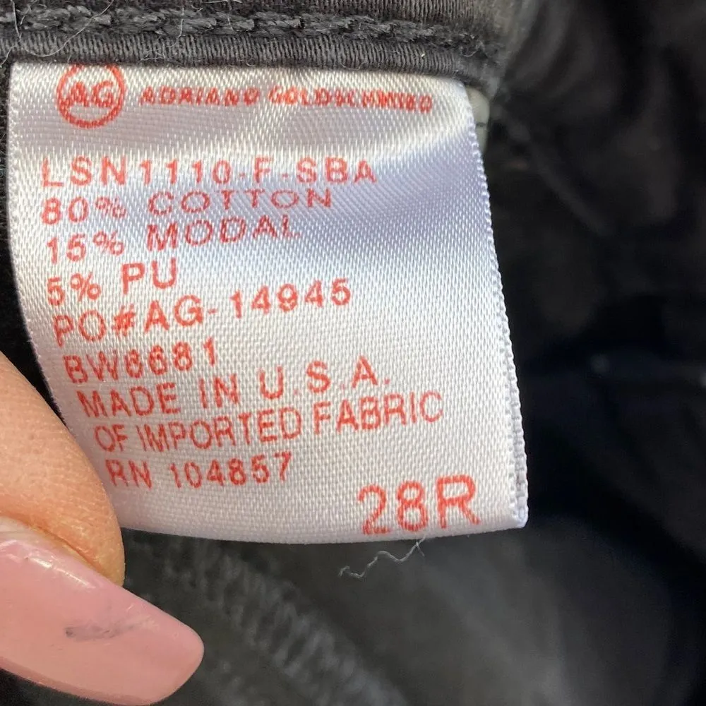 AG The Stilt Cigarette Jeans‎ Black - Image 6