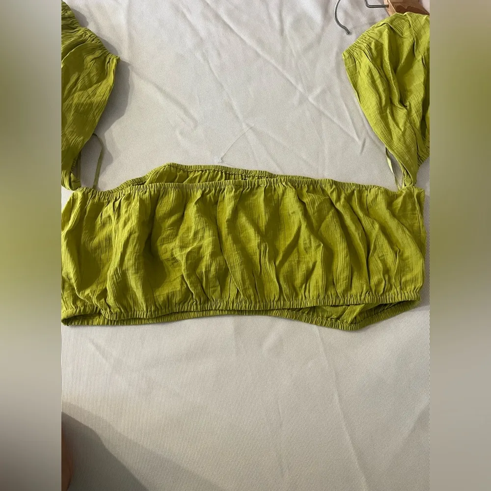 Vici Chartreuse Off-Shoulder Blouse - Image 7