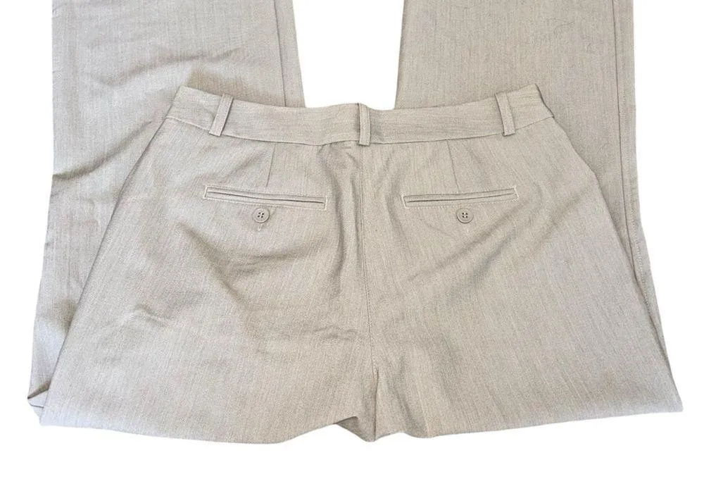 Worthington Cream Beige  Dress Pants Business Professional Women’s Size Medium 8! - Image 5