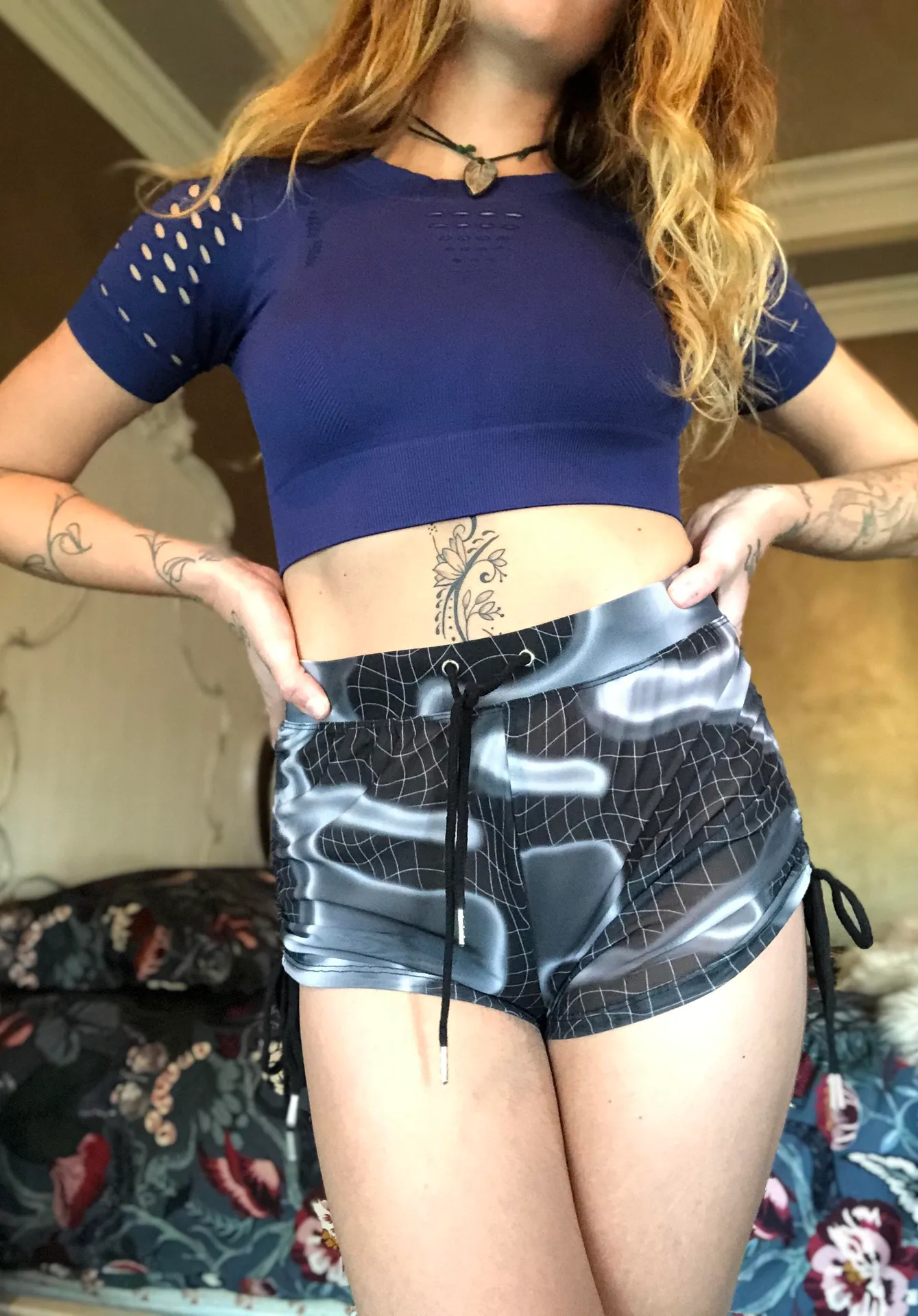 Sexy Sheer Booty Shorts - Image 2