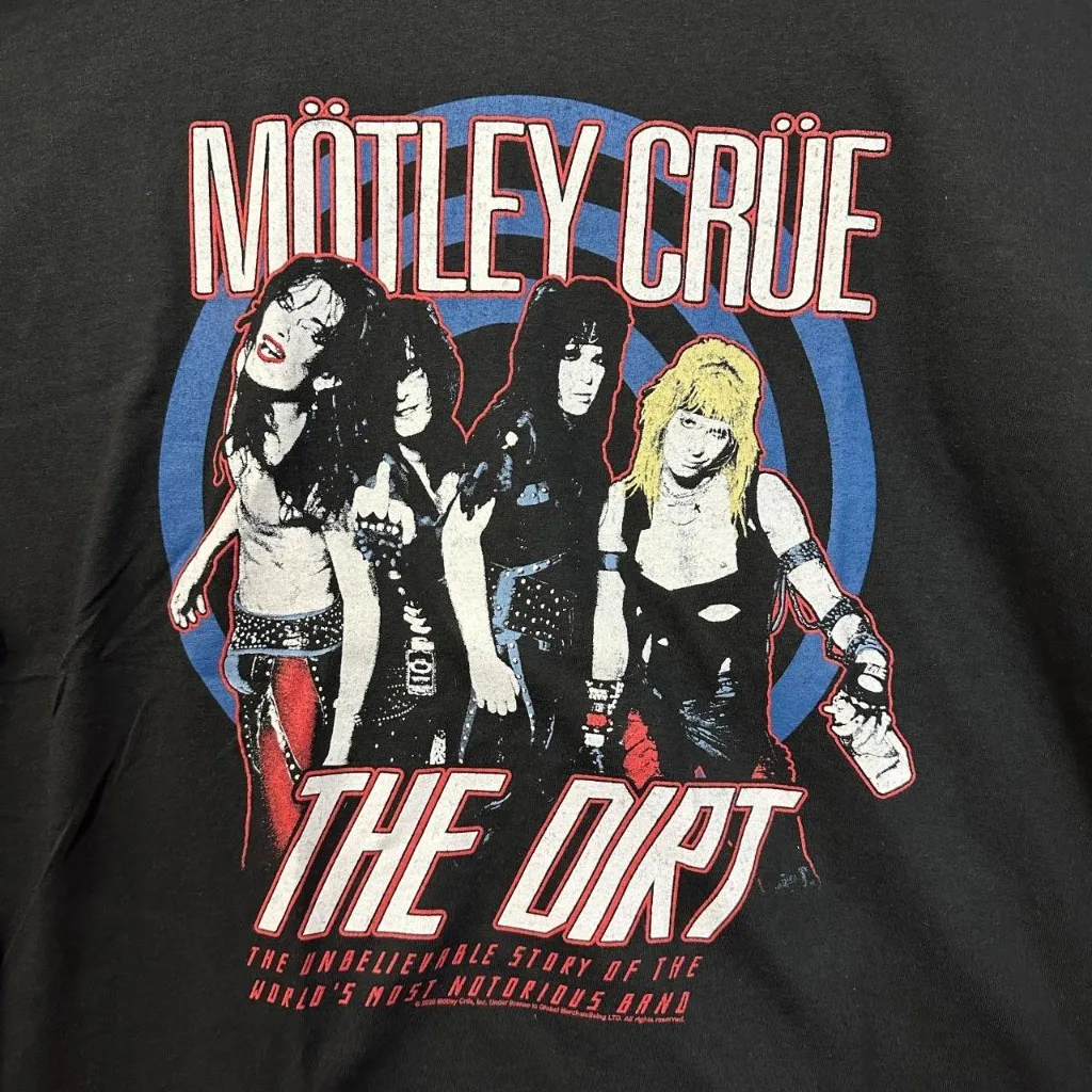 Motley Crue The Dirt Rock Tshirt XL - Image 2