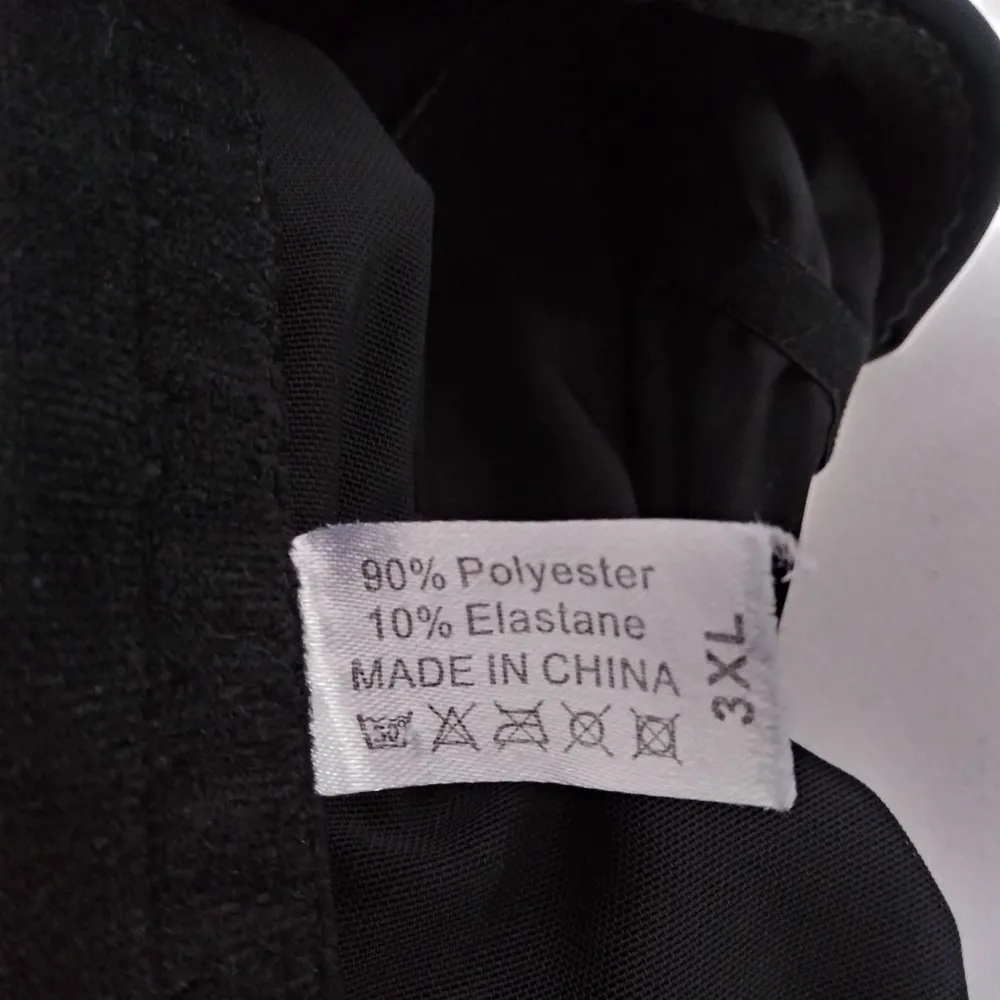 Black Mesh Booty High Waist Tightening Underwear Shapewear Shorts Size 3XL - Image 7