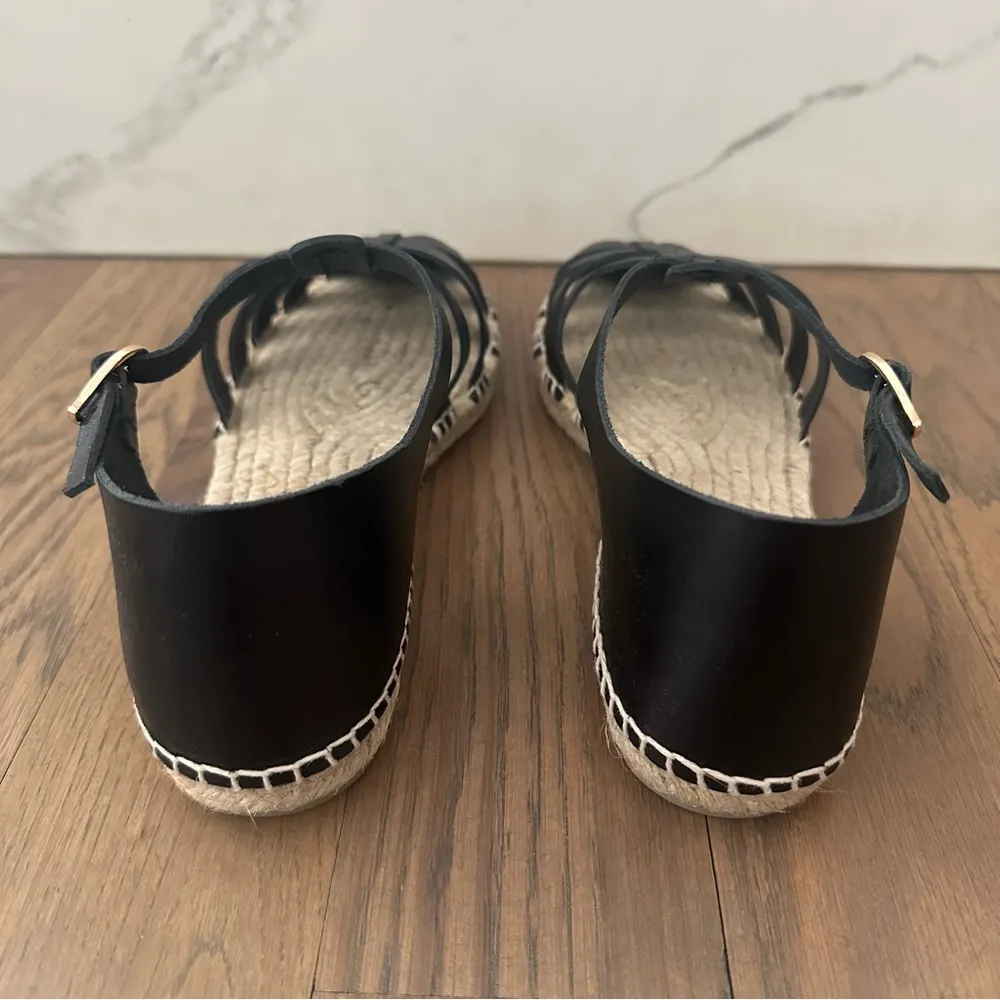 NIB Castaner x Ancient Greek Sandals Women's Chios Espadrille Sandal Black 40 EU - Image 8