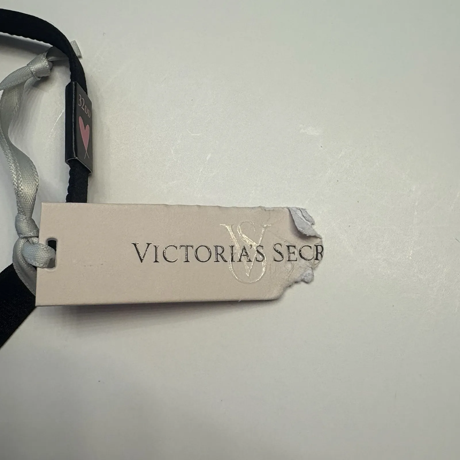 Victorias Secret Dream Angels Pushup‎ Bra Thick Padded Size 32DD Black Lace NEW - Image 7