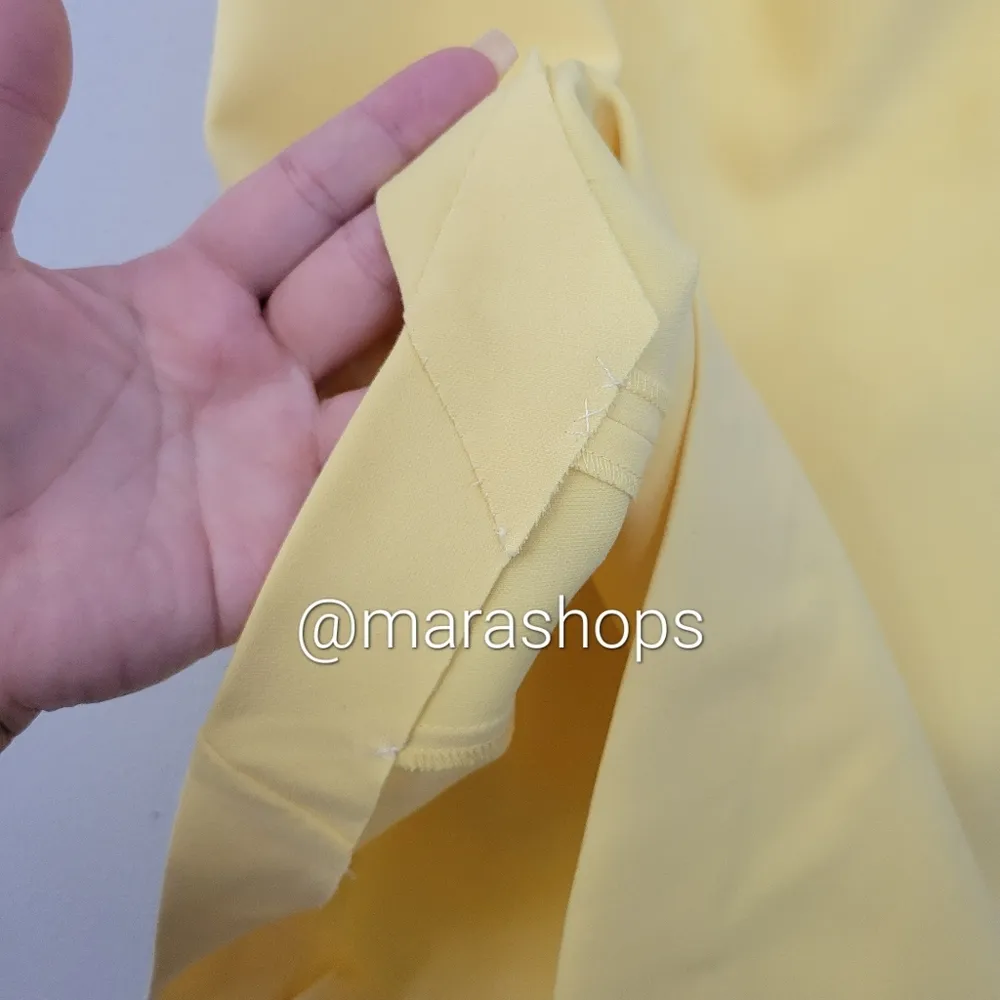 Likely Packard Yellow Mini Dress - Image 5