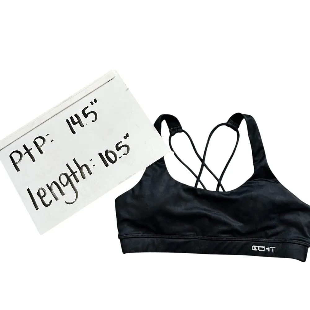 Echt Leopard Print Strappy Sports Bra - Image 6