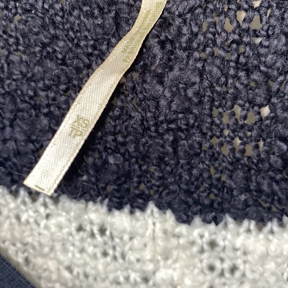 Free People sweater rugby songbird boucle‎ popcorn loose knit Stripe Pullover - Image 4