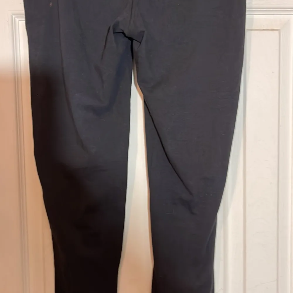 Maurices Black Mid Rise Leggings Cotton Spandex Size Medium - Image 13