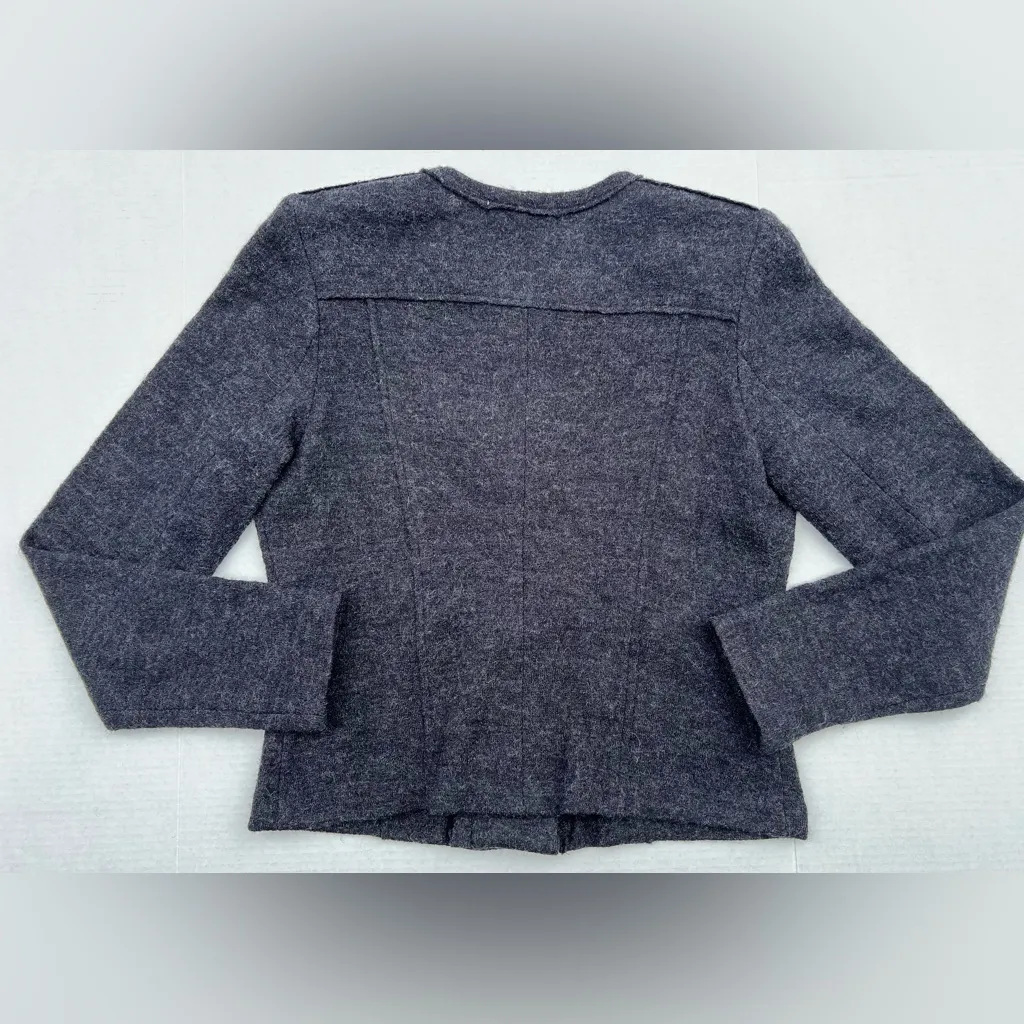 CAbi  Double Breasted Wool Jacket SM - Image 3