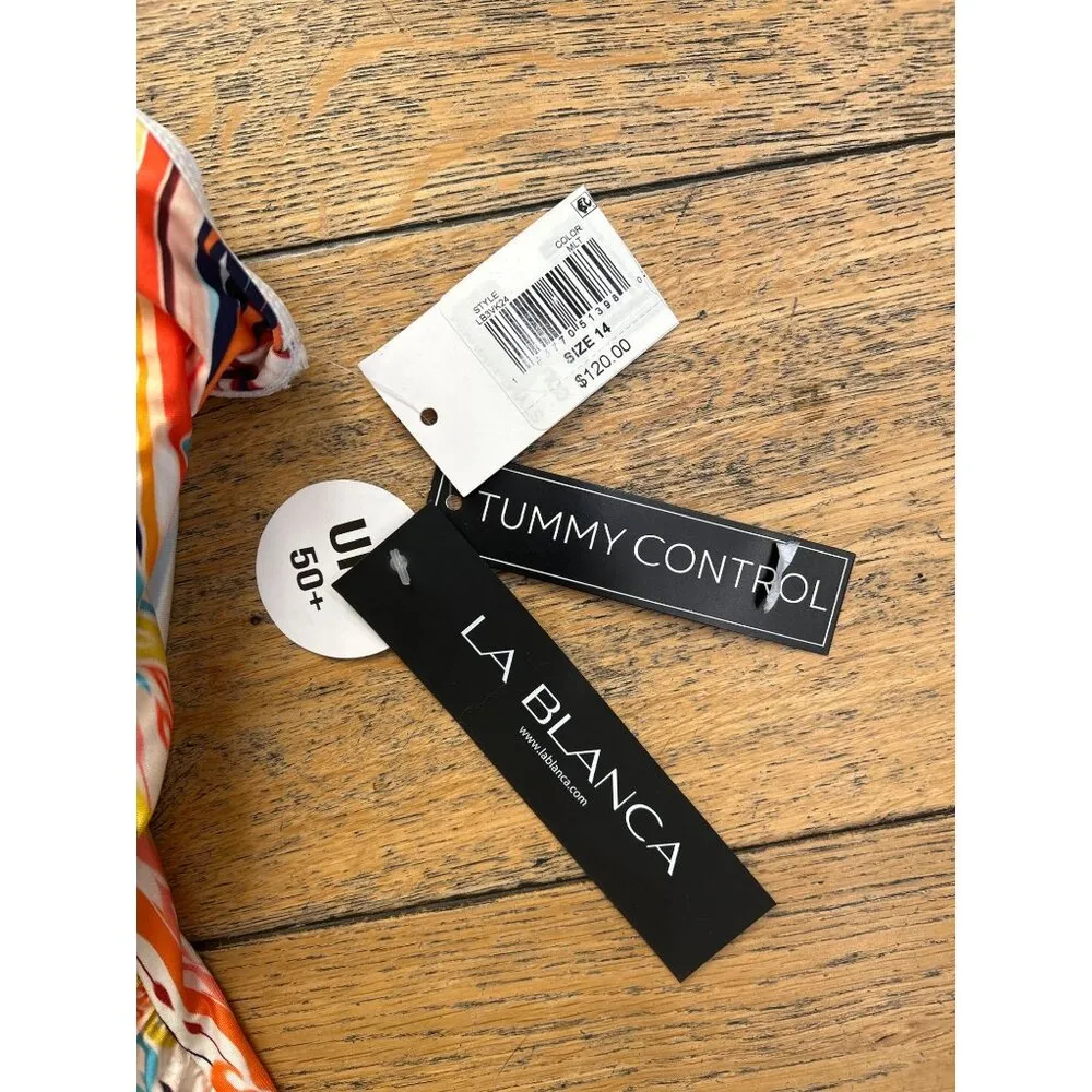 La Blanca Desert Dream Lingerie One Piece Desert Dream Multi Womens Size 14 - Image 8