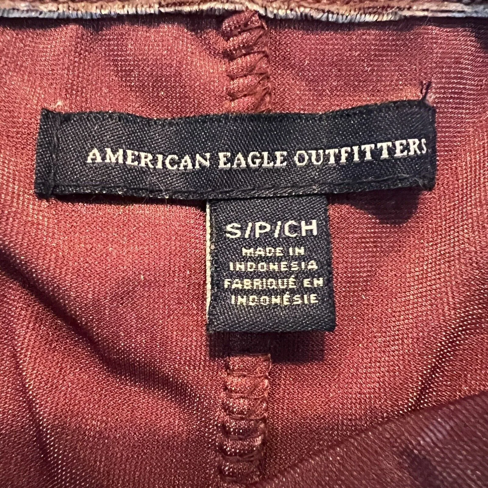 AMERICAN EAGLE Crushed Velvet Mini  Babydoll Skater Dress Y2K Sz Small Fairycore - Image 4