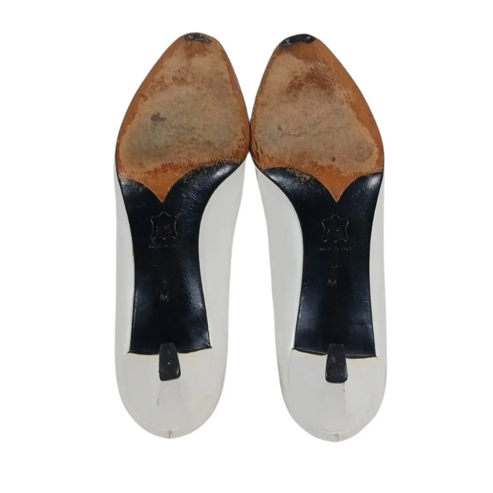 S2580 Vintage YSL Pumps size 7M - Image 8