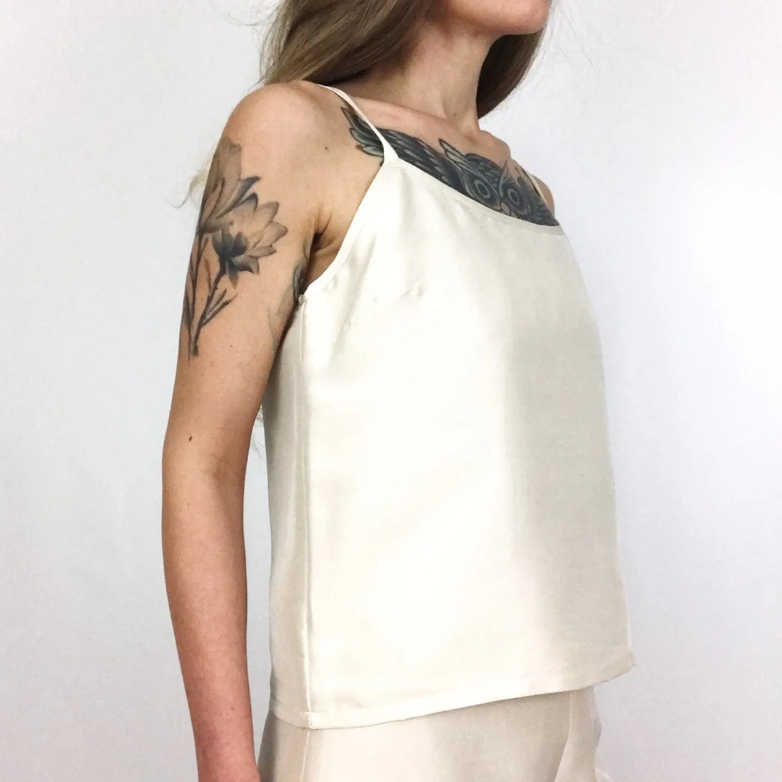 Vintage Pure Silk Pantsuit Coord Set Size 6 - Image 10