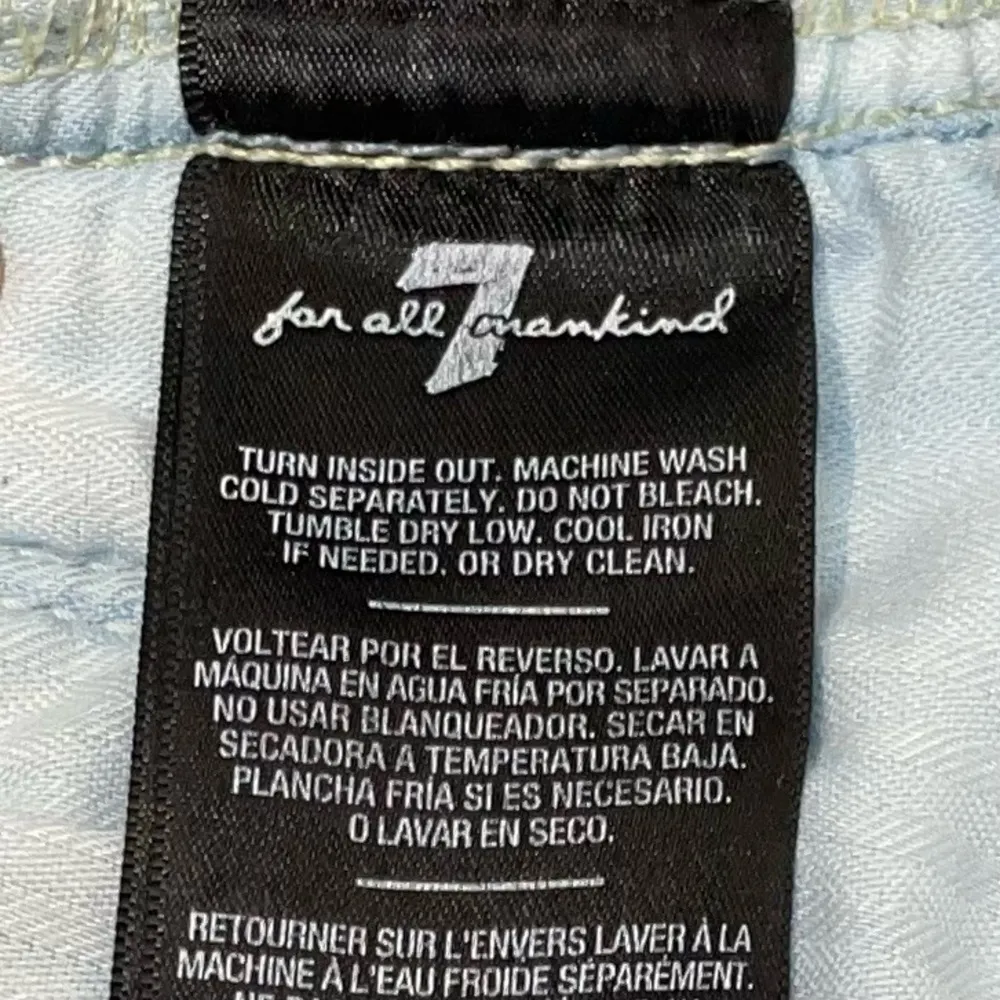 7 For All Mankind High Waist Skinny Slim-Fitting Women’s Jeans Size 25 - Image 11