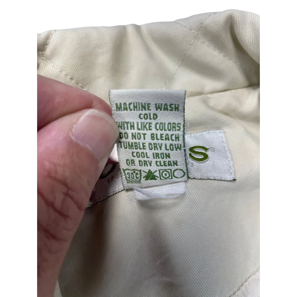 Orvis Womans Beige Quilted Lightweight Jacket size M SKU 9260 - Image 8