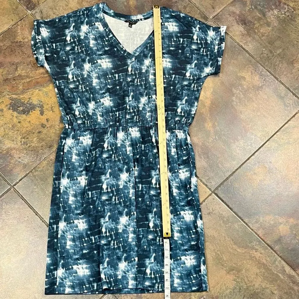 Banana Republic Tie Dye T-Shirt Dress MIDI XL - Image 7