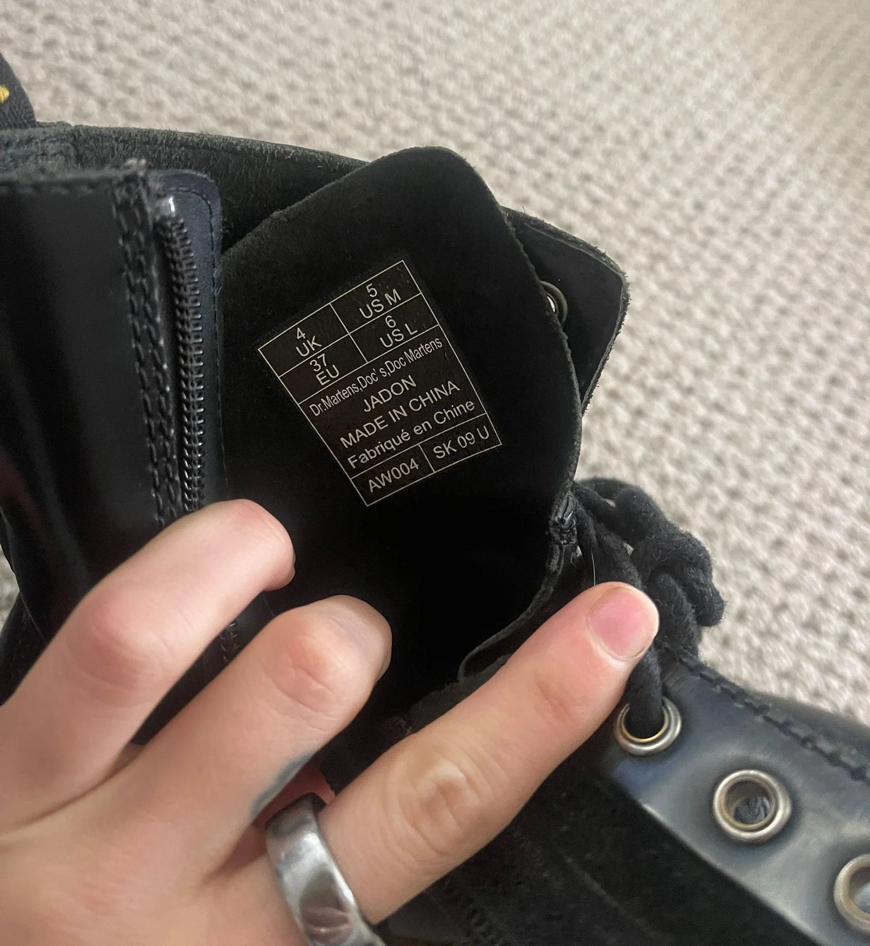 Jadon 8-Eye Leather Platform Boot - Image 9