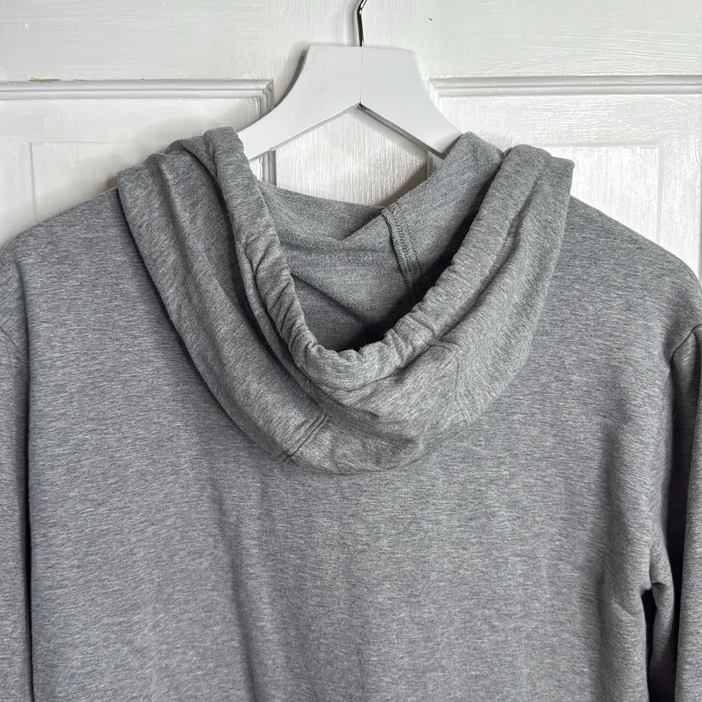 Garnet Hill Lazy Day Hooded 3/4 Sleeve Dress in Gray W1819 Sz M - Image 12