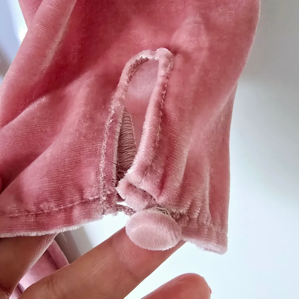 Reformation Silk Velvet Chrissy Mini Dress in Pink Size M - Image 10