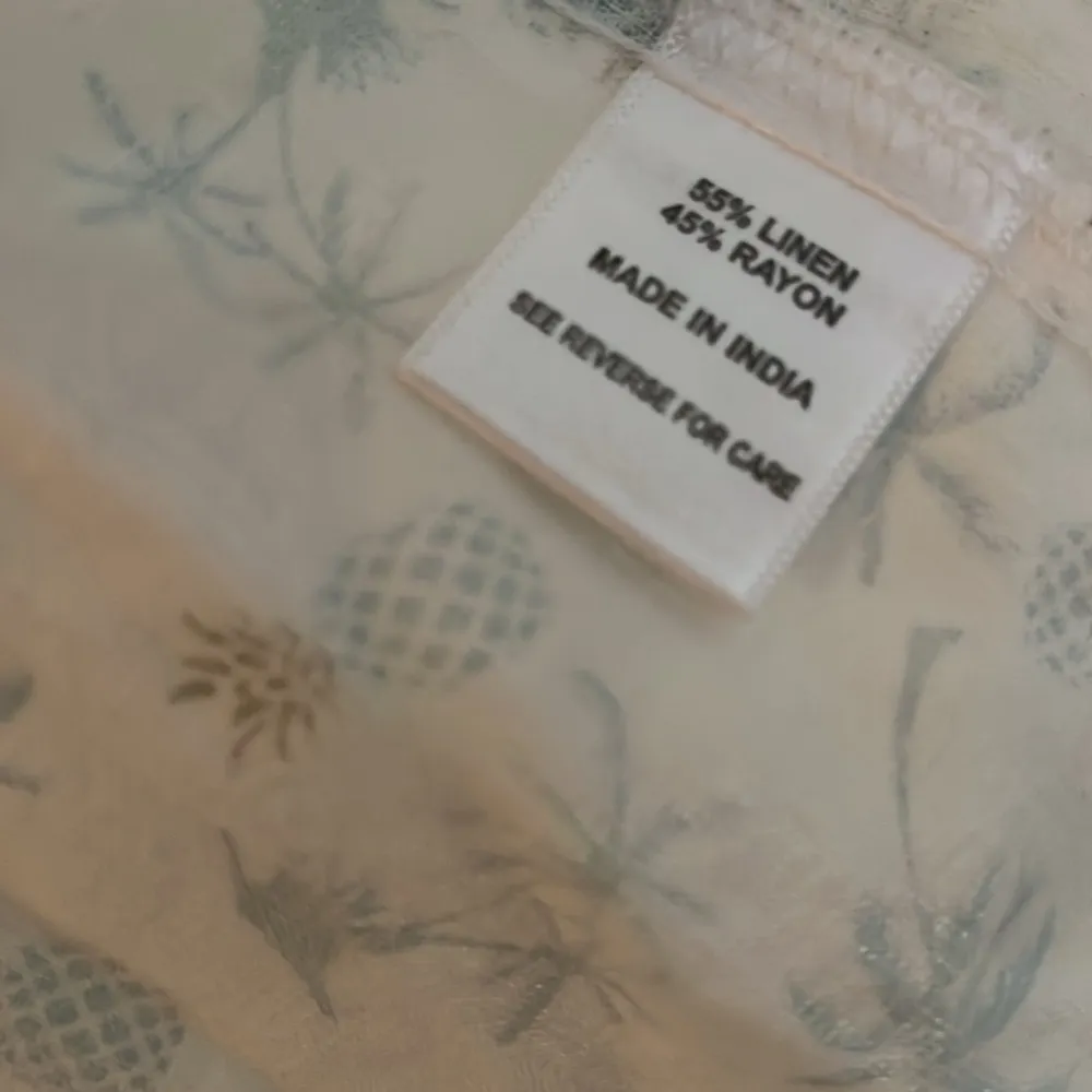 PXL tank button down in linen mix. GUC. - Image 3