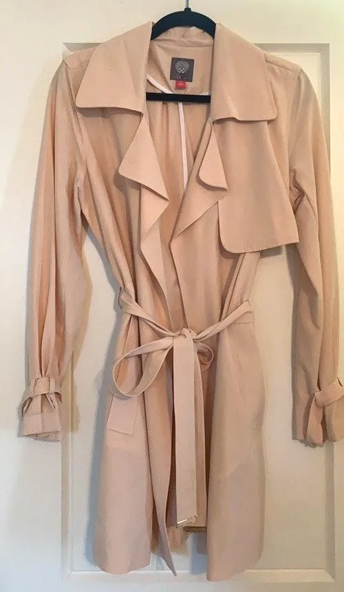 Belted Soft Trench Coat - Image 8