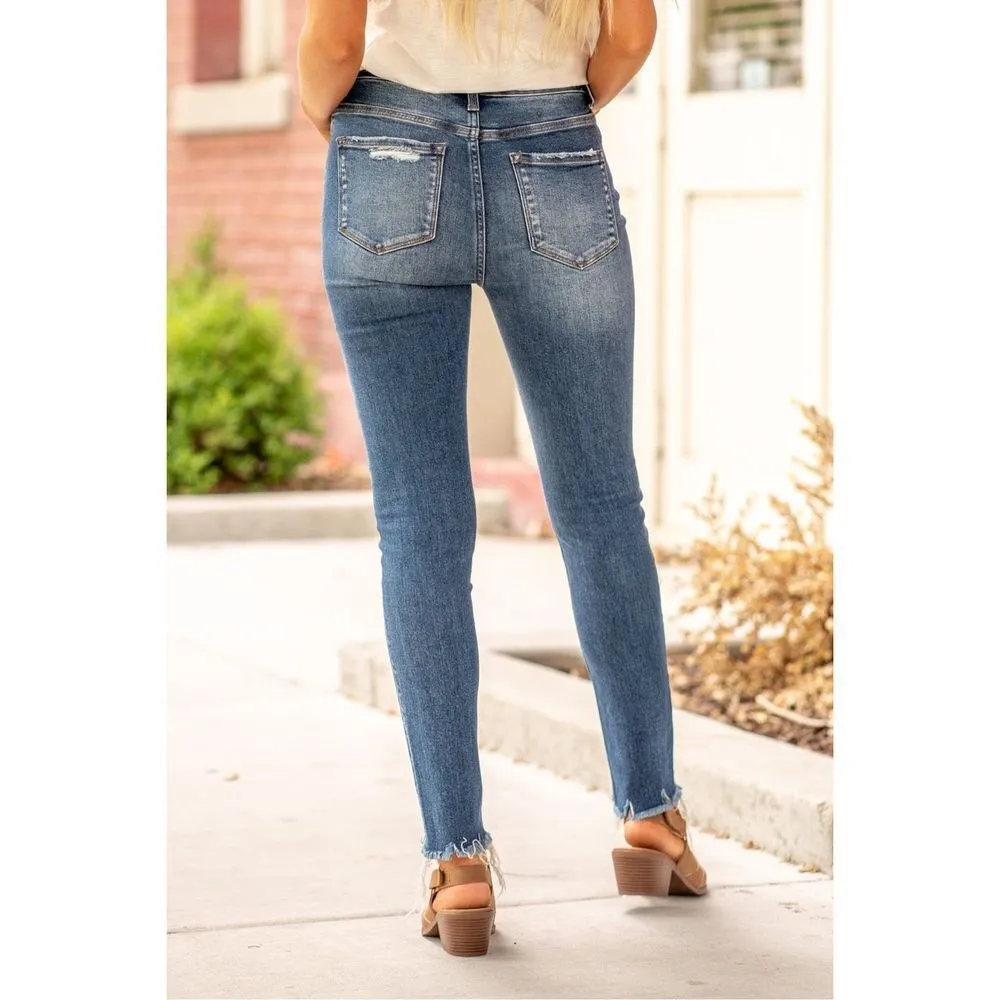 ✨VERVET Parkside Haylie High Rise Button Fly Sz 28 Skinny Jeans✨ - Image 9